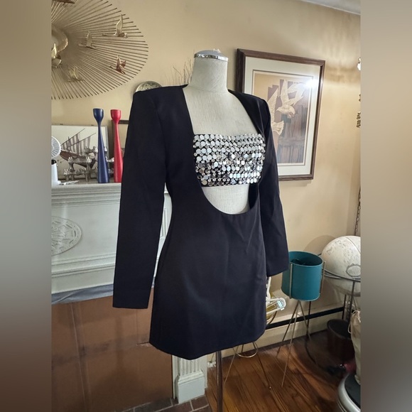 NBD Vani Mini Dress - Black size L - Picture 13 of 16